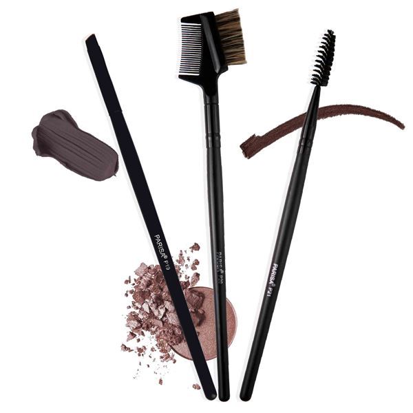 Набор кистей Parisa для макияжа бровей Р-101 