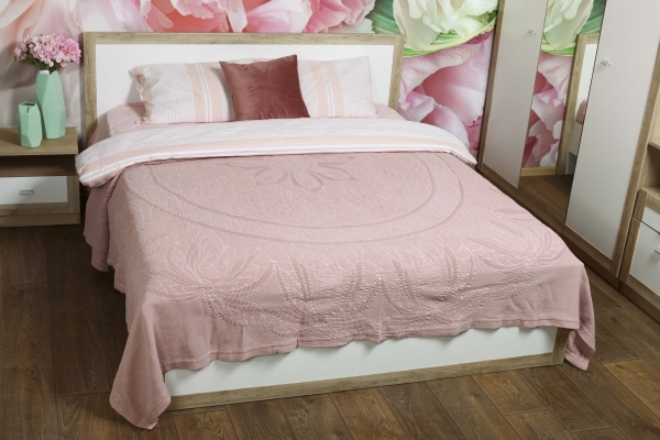Покрывало Coimbra 230x270 см La Nuit розовый 