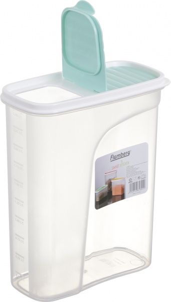 Контейнер із кришкою Sand 2,5 л блакитний G-288 Flamberg Smart Kitchen