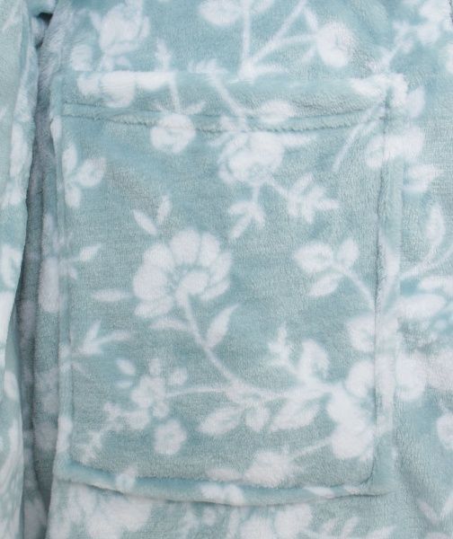 Халат домашний La Nuit Лазурь р. XS голубой с белым 