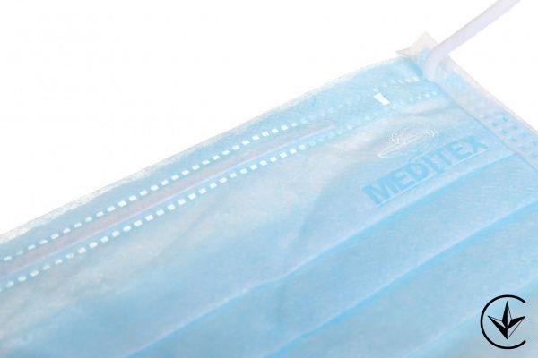 Маска медична захисна блакитна 5 шт./уп.