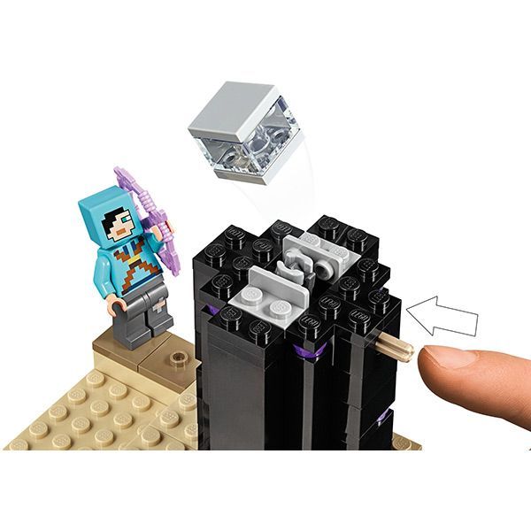 Конструктор LEGO Minecraft Битва на земле 21151