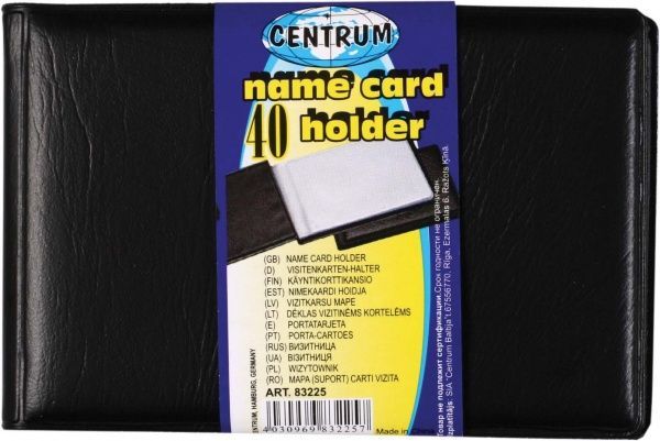 Визитница на 40 отделений 83225 Centrum
