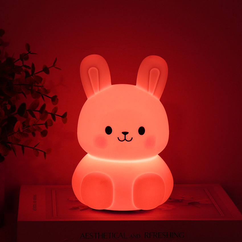 Ночник ARDERO Зайчик белый SNL-R02ARD