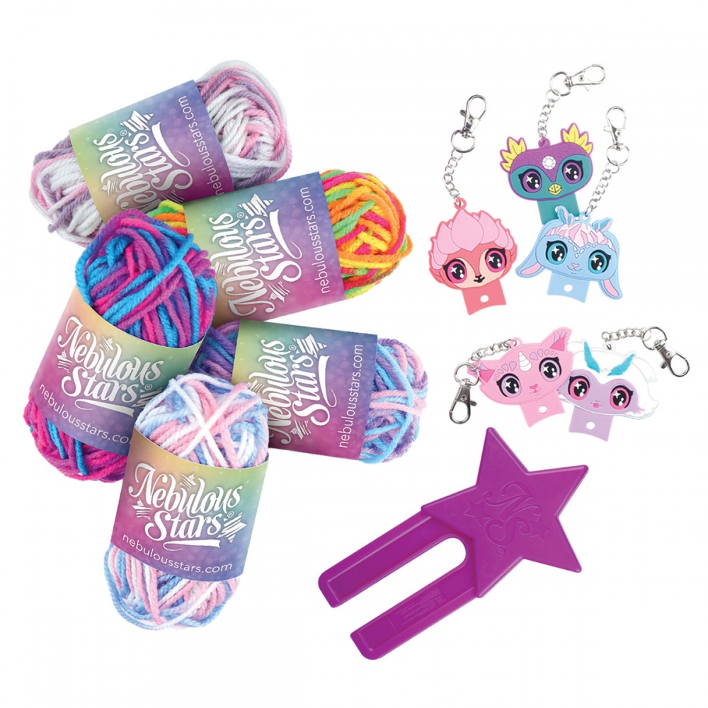 Набор для творчества Nebulous Stars Космические друзья-помпончики 11139