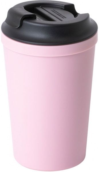 Термочашка O52054-09 To Go 340 мл розовая Optima