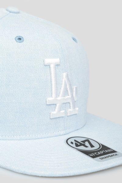 Кепка 47 Brand EMERY LA DODGERS EMERC12HVP-CO OS білий