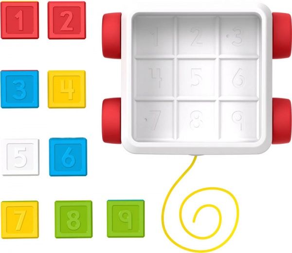 Іграшка-каталка Fisher Price Яскраві кубики GJW10
