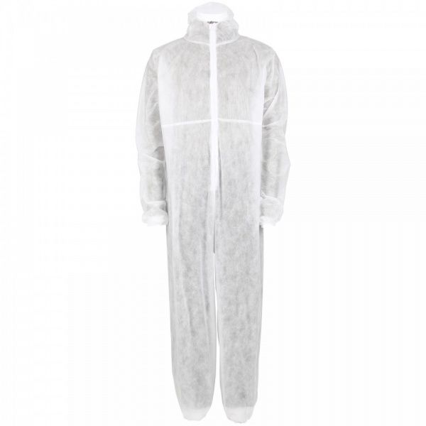 Комбинезон защитный Reis р. L рост 5-6 белый