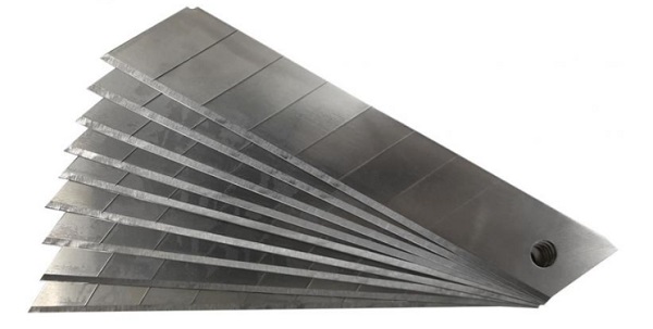 Лезвие для ножей Werk Лезвия сегментные 10 шт, 18*100 мм, SК5, WERK 114520