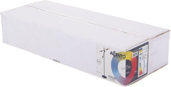Торшер Accento lighting Corrida E27 40 Вт ALDW-ML53065A-4 черный 