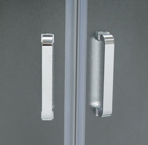 Душова кабіна Harmony з поддоном ETHEREAL полукруглая 90x90 см узорчатая