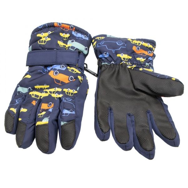 Варежки лыжные детские 22 см синий 517014 