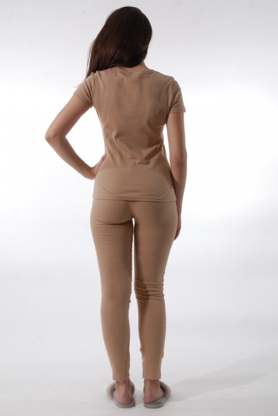 Костюм домашній жіночий Flis clothes р. S капучино 