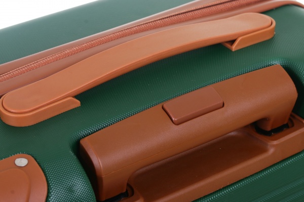 Чемодан 41 л зеленый LS22200 49х36х23 ABS 