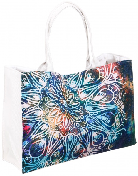 Сумка пляжная AVL Visual 45x31x15 белый