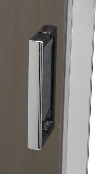 Душові двері Water House WH-306 120x185 профіль хром, скло графіт