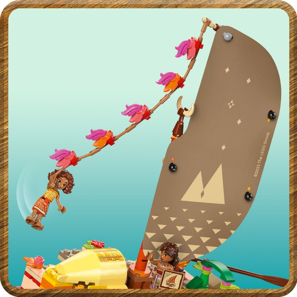 Конструктор LEGO Disney Princess Приключенческое каноэ Ваяны 43270