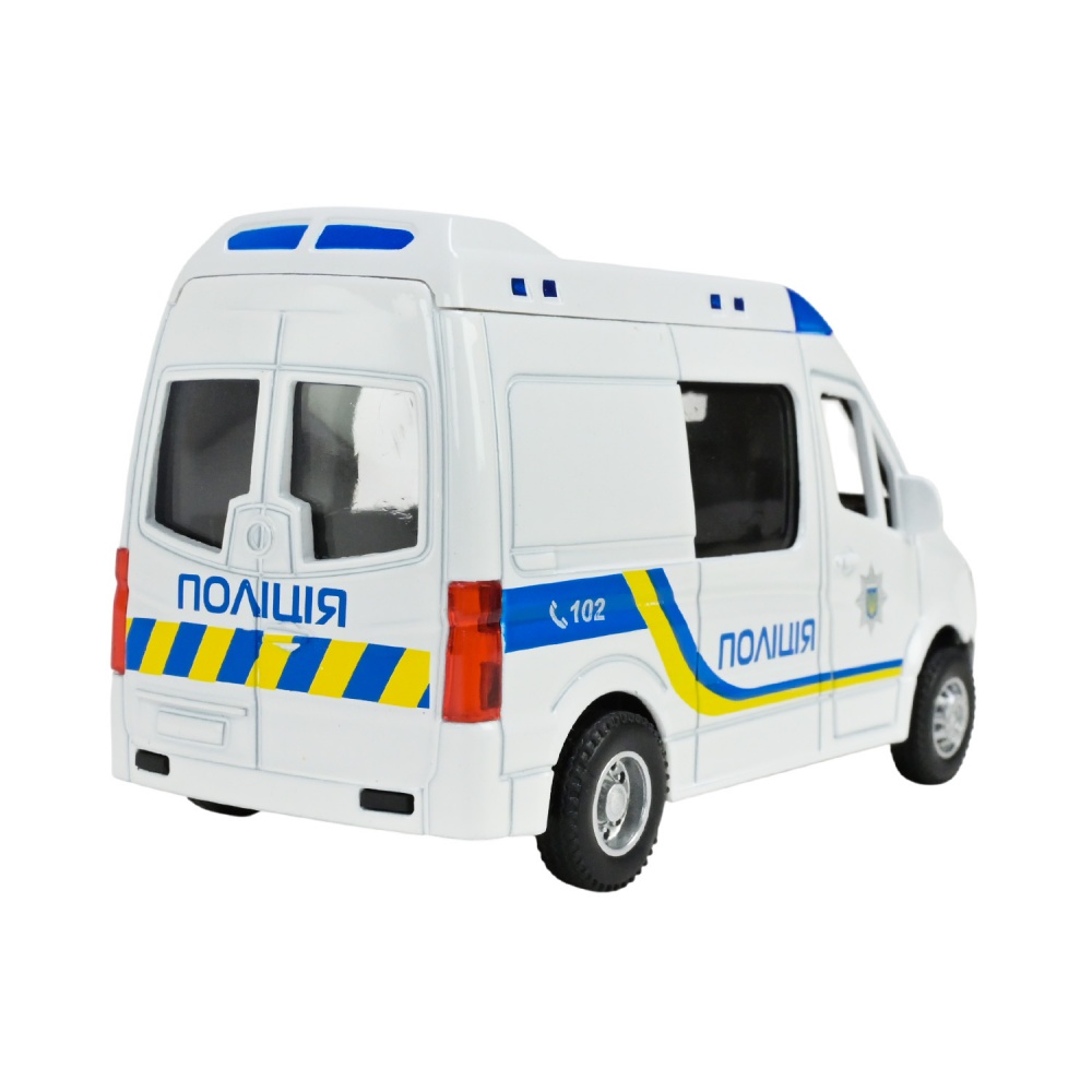Машинка Автопром 1:24 «Службы спасения» Полиция AP7542