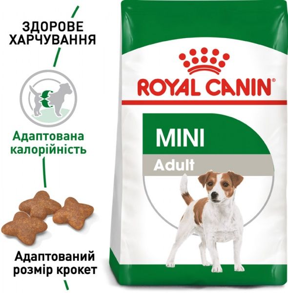 Корм Royal Canin для собак MINI ADULT (Міні Едалт), 4 кг