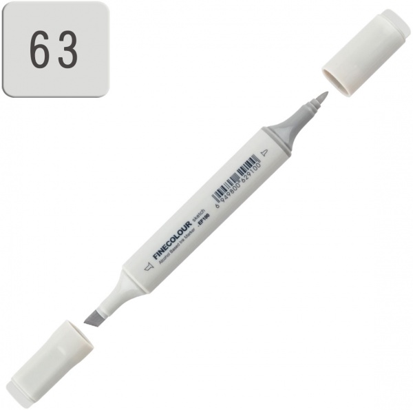 Маркер спиртовий FINECOLOUR Sketch EF100-63 сіро-зелений №4 