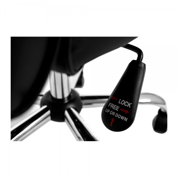 Кресло Richman Лион Ю хром / черный 