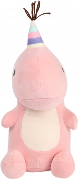 Мягкая игрушка Luna Kids Динозаврик розовый 23 см NR-10