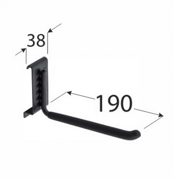 Крюк гаражный SGH8 190х38 мм