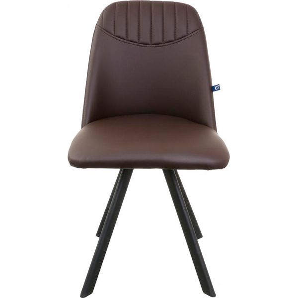 Стілець обідній Nowy Styl Milana 4L black (BOX-2) (CH) Eco-31 чорний/темно-коричневий