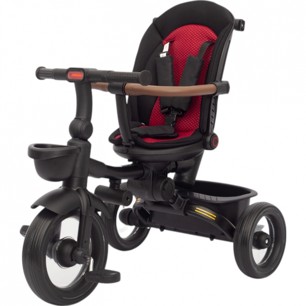 Велосипед детский MaxxPro kids трехколесный с балдахином черный 2750009