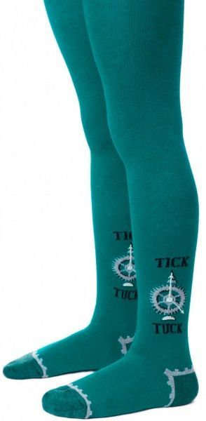 Колготки детские Conte-Kids р.116-122 темно-бирюзовый 