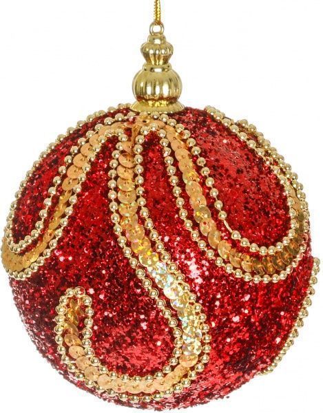 Шар пенопластовый d100 SDA70210R красный