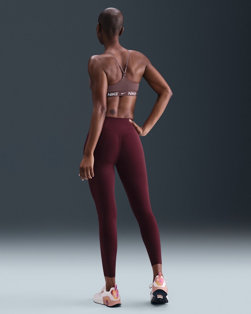 Бра Nike W NK DF INDY LGT SPT BRA FD1062-502 р.S коричневий