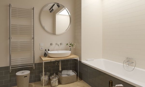 Плитка Golden Tile Metrotiles бежевий 461011 10x20 