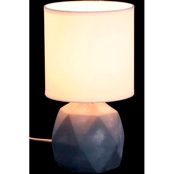 Настольная лампа декоративная Accento lighting ALT-T-H4052GG 1x40 Вт E14 серый 