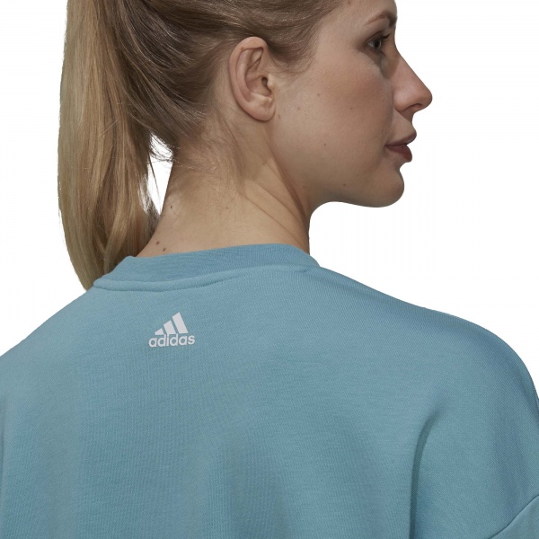 Світшот Adidas W UFORU SWT GS3893 р. L м'ятний