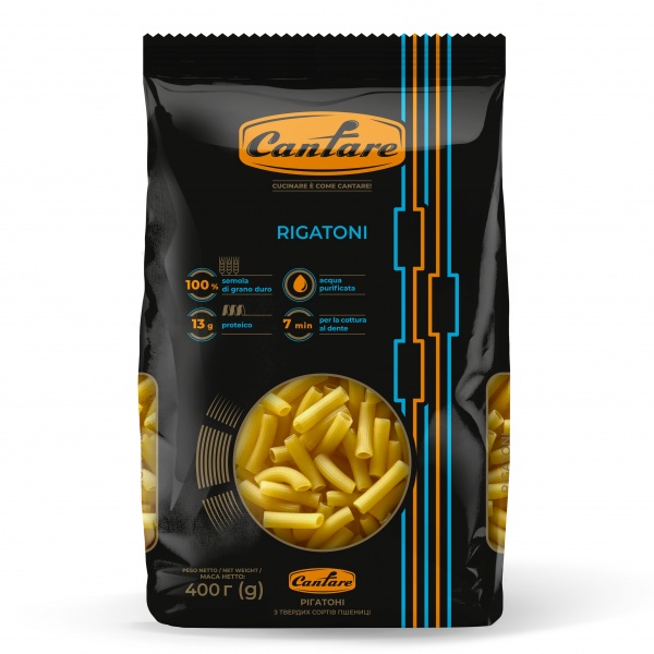 Макарони ТМ Cantare Rigatoni 400 г 