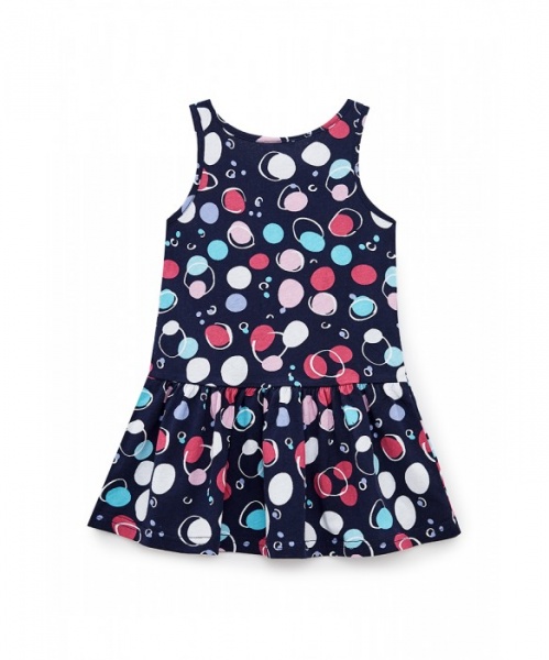 Платье Роза р.140 морские камешки 200438 