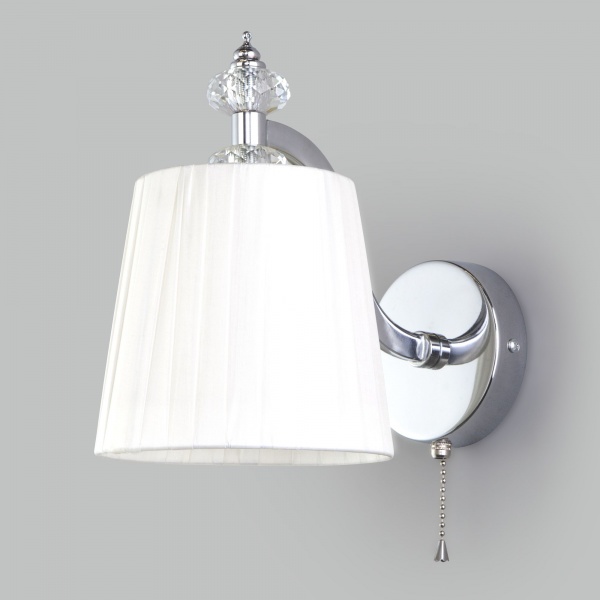 Светильник настенный Strotskis Diva 1x40 Вт E14 хром 60122/1 