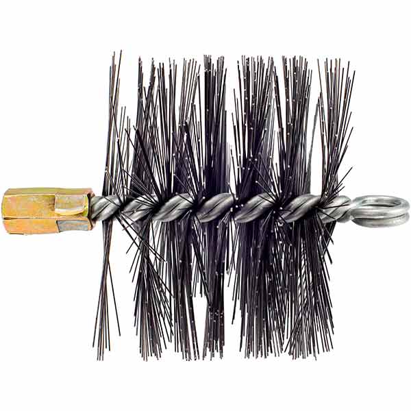 Щетка Savent металлическая для чистки дымохода 120 мм 