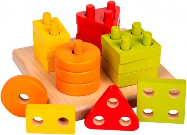 Игрушка развивающая Cubika Геометрический сортер (квадрат)