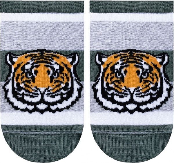 Носки детские Conte-Kids ACTIVE ультракороткие 332 17С-87СП р.24 темно-серый 