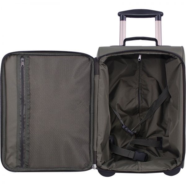 Валіза Bagland 28 л хакі Lowcost хакі (3766617) 