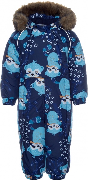 Комбінезон для дівчинки HUPPA Keira р.74 темно-синій 31920030-93486-074 