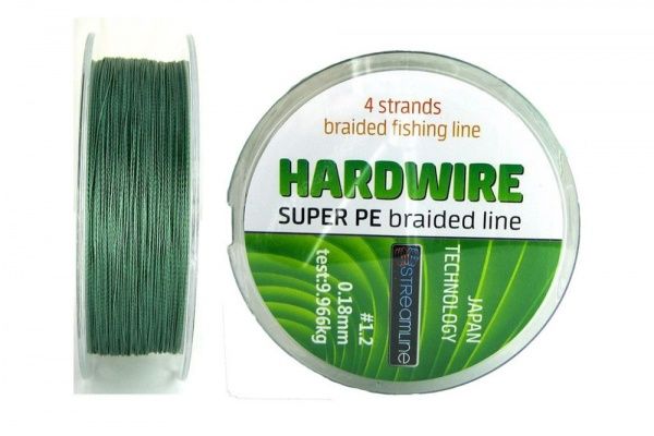 Шнур Streamline Hardwire 100м 0,12мм 6,795кг