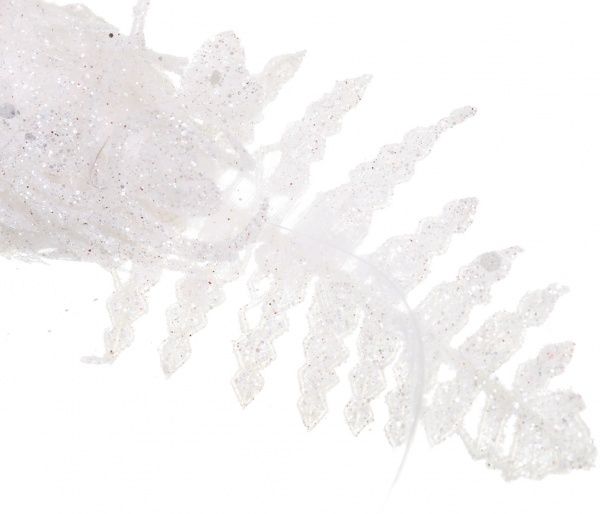 Декорация новогодняя Птичка 14 см розовая с белым EPI-EYJY14255-2 