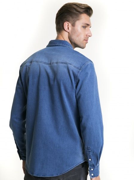 Сорочка BigStar FACELOS 141619290 р. M блакитний