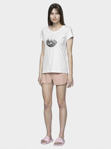 Футболка 4F H4L21-TSD029-10S р.XL білий