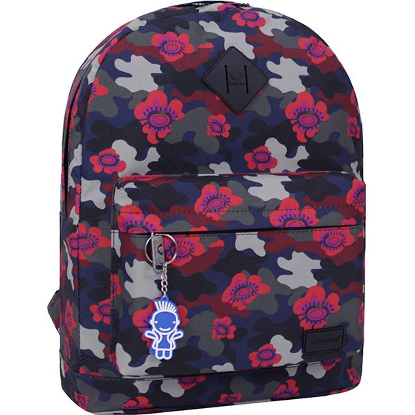 Рюкзак молодіжний Сублімація 459, червоний мак