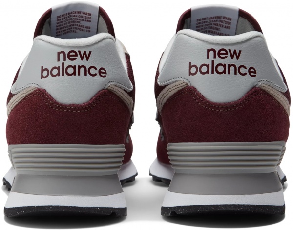 Кроссовки New Balance ML574EVM р.US 11 бордовый